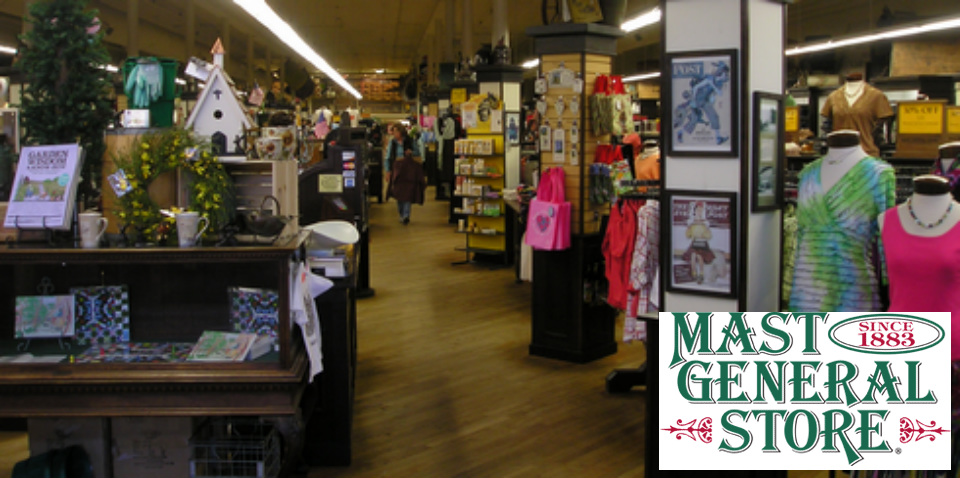 Mast General Store Downtown Greenville SC shopping