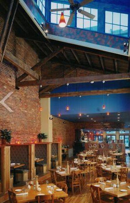 Soby's New South Cuisine Restaurant Downtown Greenville - dining area