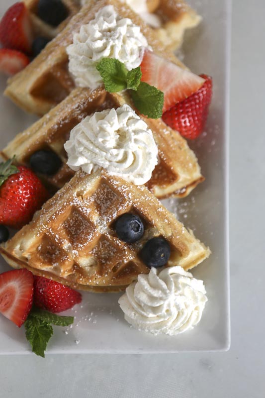 The Trappe Door Restaurant and Bar Downtown Greenville SC - Waffles