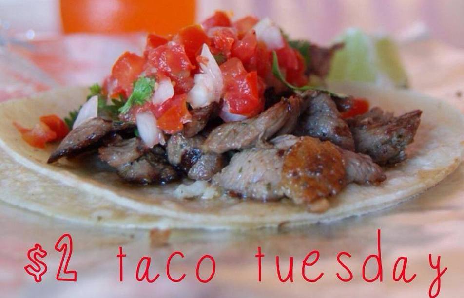 Papi's Tacos Downtown Greenville Mexican restaurant - $2 Taco Tuesdays