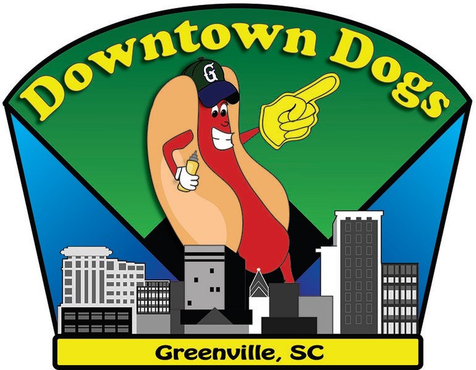 Downtown Dogs Hot Dog Restaurant Downtown Greenville SC - logo
