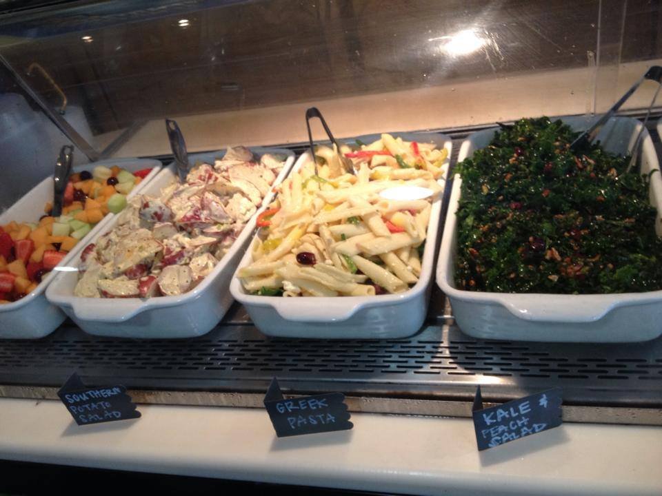 Soby's On The Side Deli Restaurant Downtown Greenville - salad bar