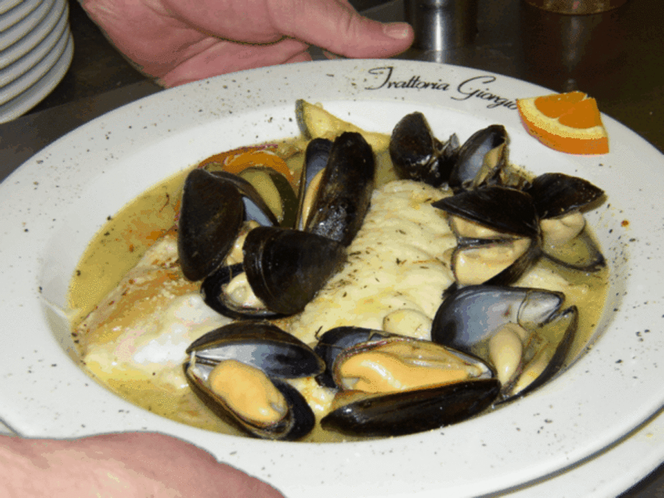 Menu - Trattoria Giorgio Italian Restaurant Downtown Greenville - mussels