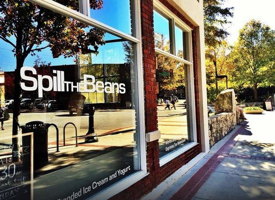 Spill The Beans Gourmet Ice Cream Parlor Downtown Greenville - street view
