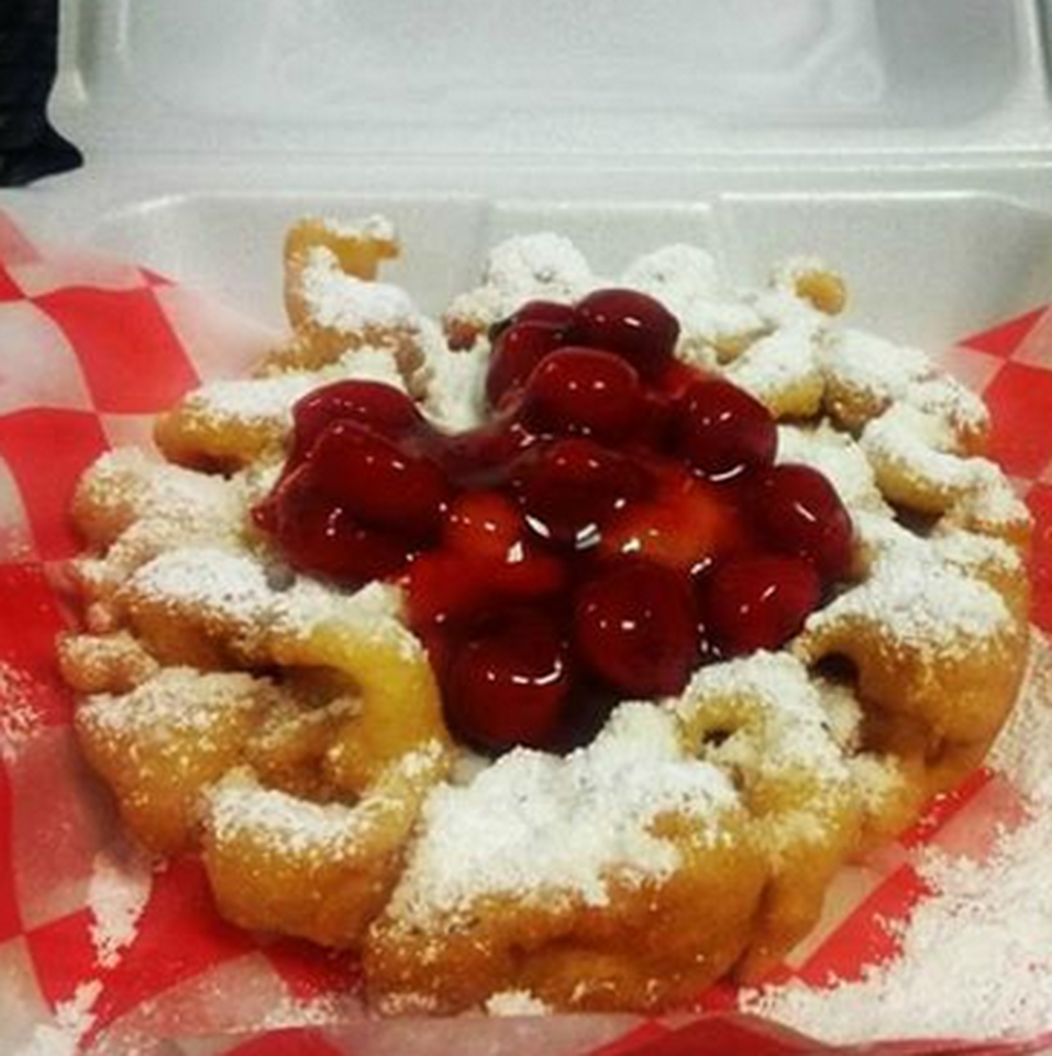Funnelicious Funneldelicious Downtown Greenville SC funnel cake