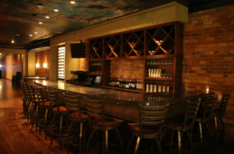 Stellar Restaurant and Wine Bar Downtown Greenville - bar area